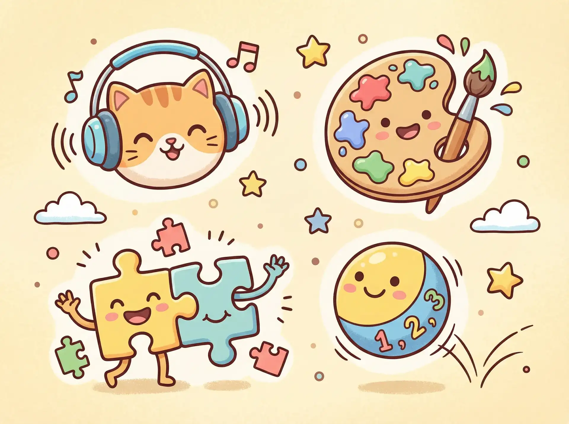 小朋友的手工作品 - 哒哒哒WWW在线观看视频播放 益智创作